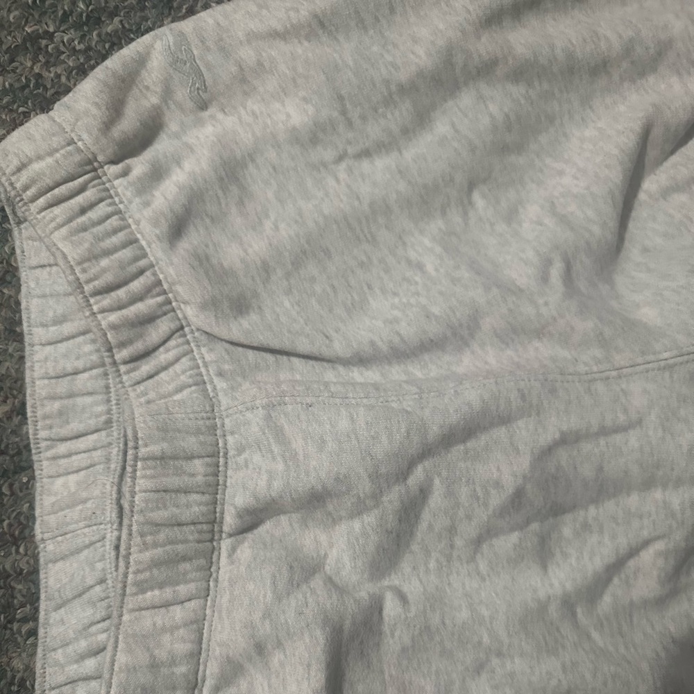Hollister heather grey wide leg